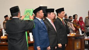 Chairman And Deputy Chair Of Definitive DPRD Kaltara Inaugurated