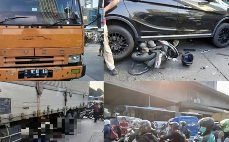 Kecelakaan Maut di Slipi, Sopir Truk Diamankan, Ngantuk Jadi Penyebabnya