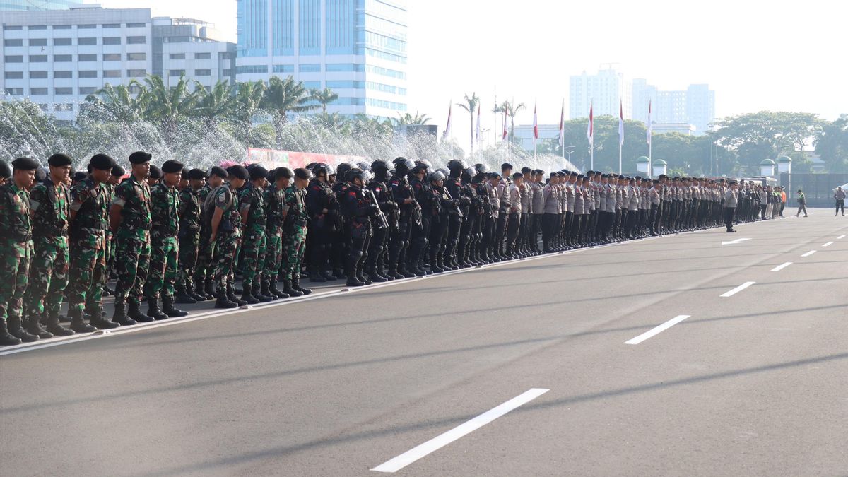 Cegah Massa Masuk ke Dalam Gedung DPR MPR, Polri Siapkan 2.013 Personel Gabungan