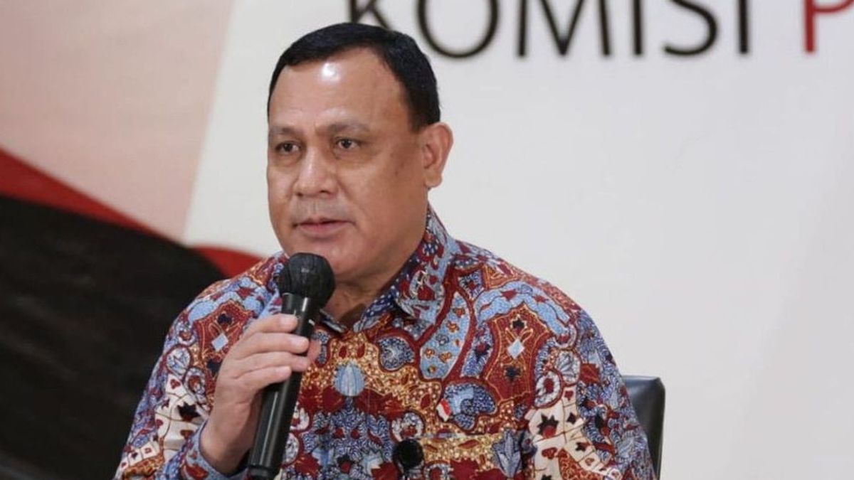 KPK Holds OTT In East Kolaka, Firli: We Are Not Indiscriminate