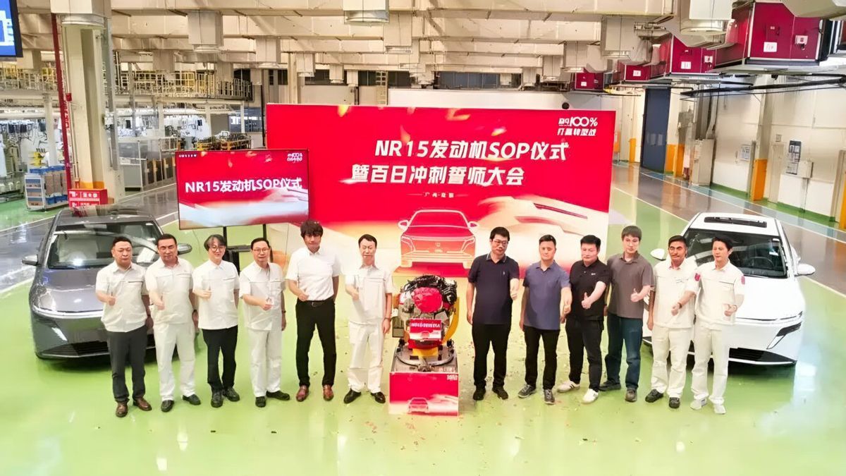 Nissan Mulai Produksi Mesin NR15 1.5 L untuk Sedan N6 PHEV