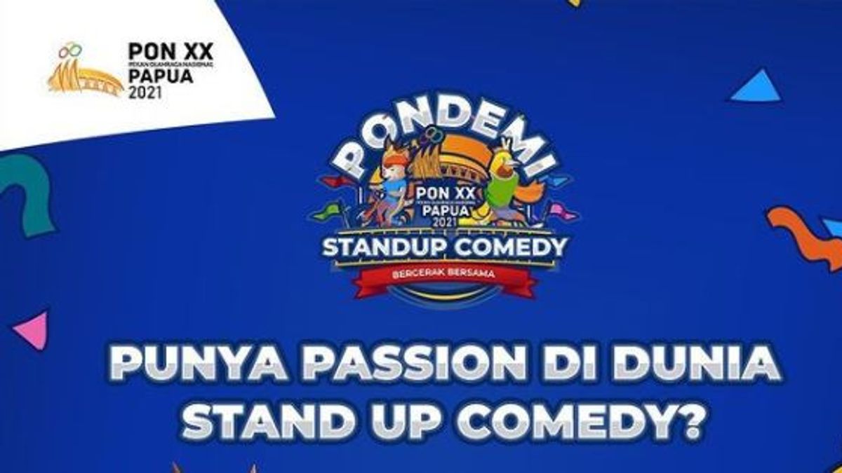 Welcoming Papua PON Preparation Panpel Holds Virtual Stand-Up Comedy Competition