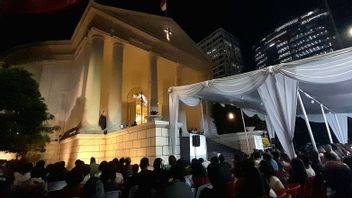 Visitez le GPIB Immanuel Jakarta, le ministre de la police nationale Sampaikan les salutations de Noël de Prabowo