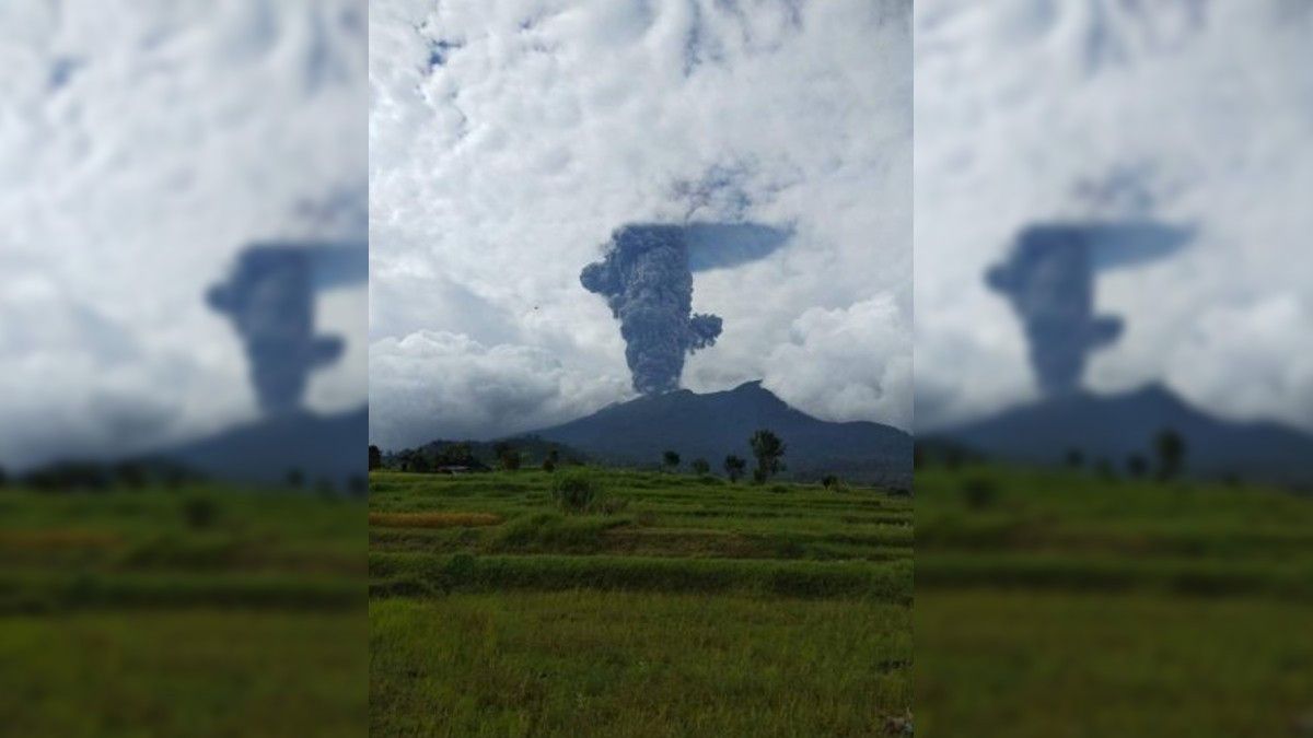 L’éruption du mont Marapi de Sumatra occidental 9 fois par semaine après-midi, le pvBMG admet que les résidents paniquent