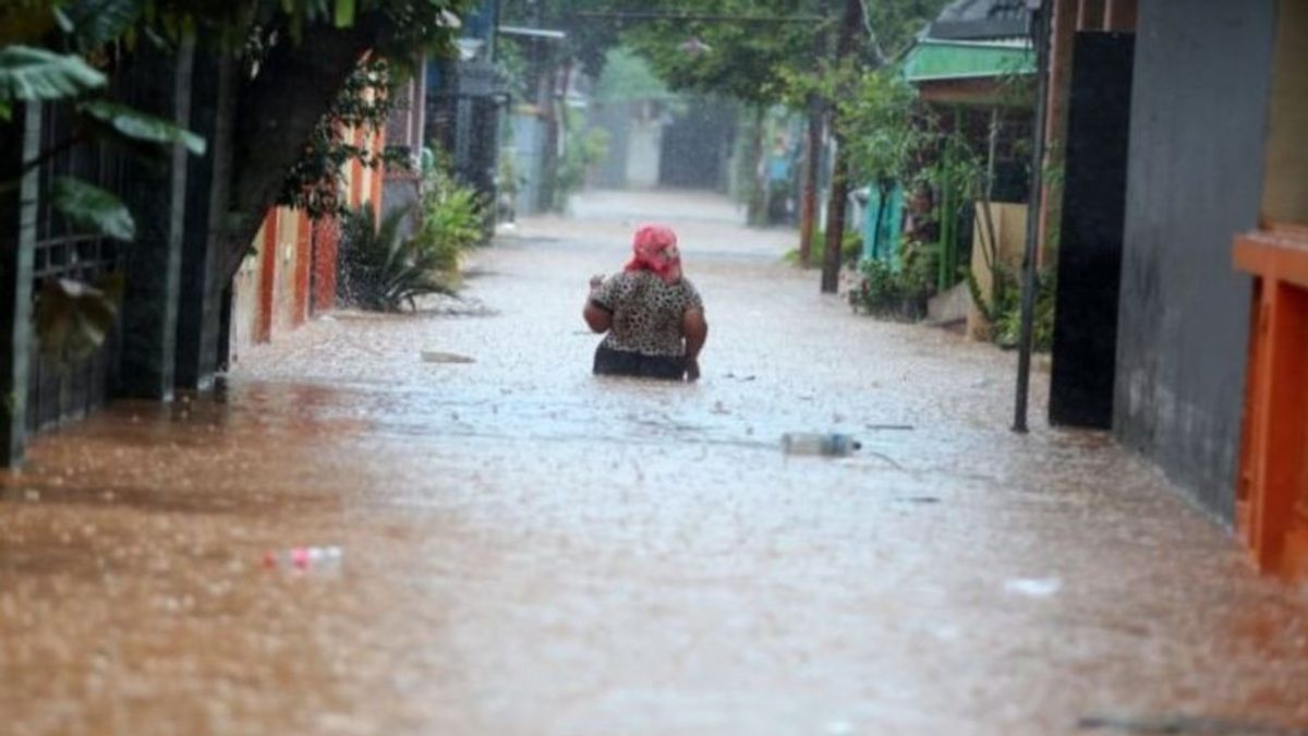 BMKGは、風ランダを伴う大雨の数を予測します