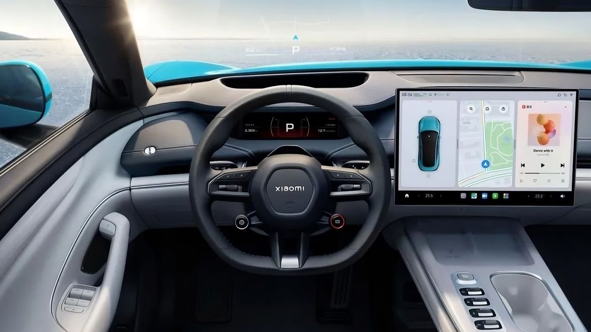 Les détails de l'intérieur du véhicule électrique Xiaomi SU7 ont été  révélés, voici son apparence