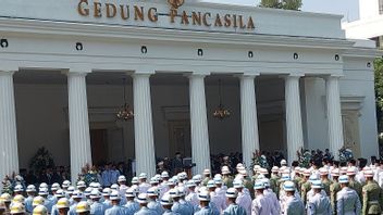 Prabowo Pimpin Upacara Peringatan Hari Lahir Pancasila di Gedung Pancasila