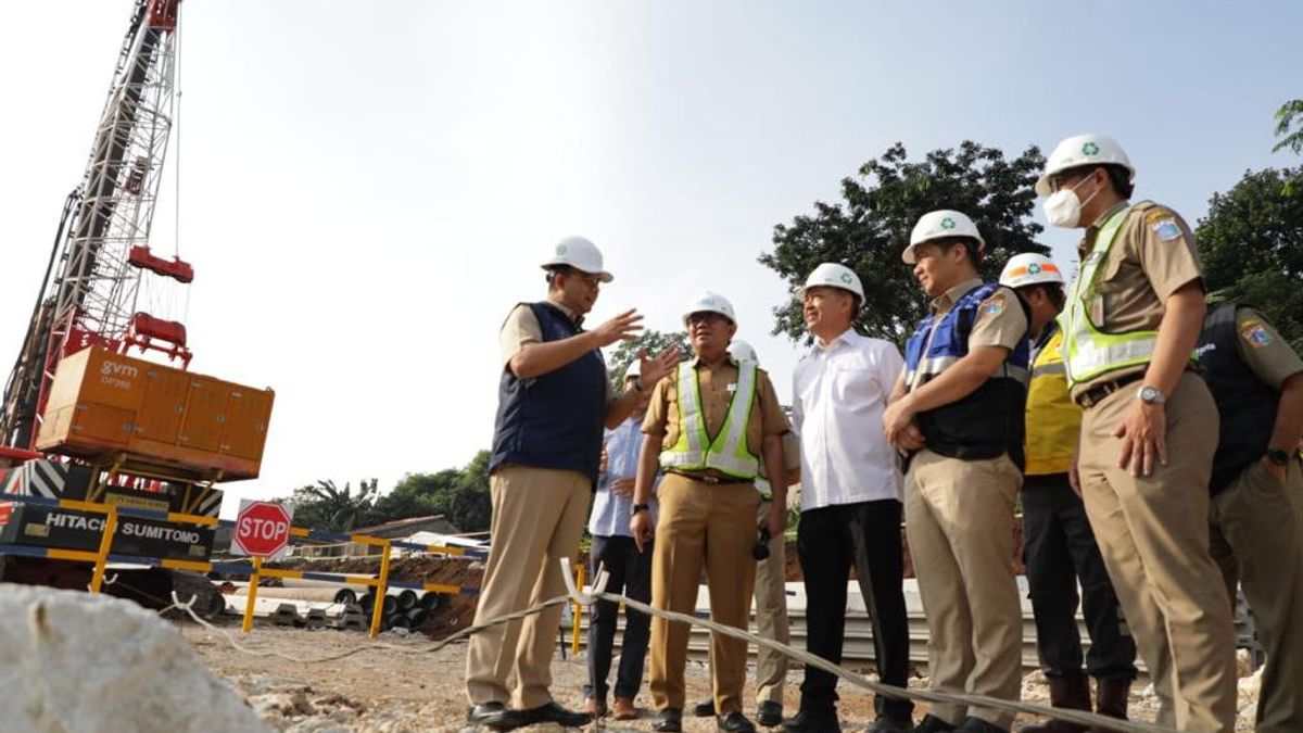 PP Precision Receiving Work Visits Of DKI Jakarta Governor Anies Baswedan To This Project
