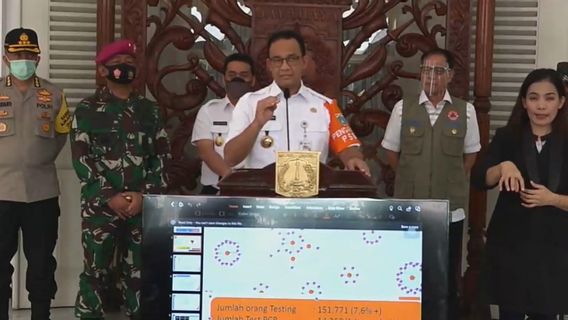 Positif COVID-19, Anies Isolasi Mandiri di Rumah Dinas Tanpa Keluarga