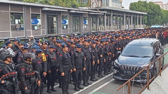 1,239 Jakarta KPUD Joint Officers Ahead Of Determination Of Paslon Governor And Deputy Governor Of Jakarta