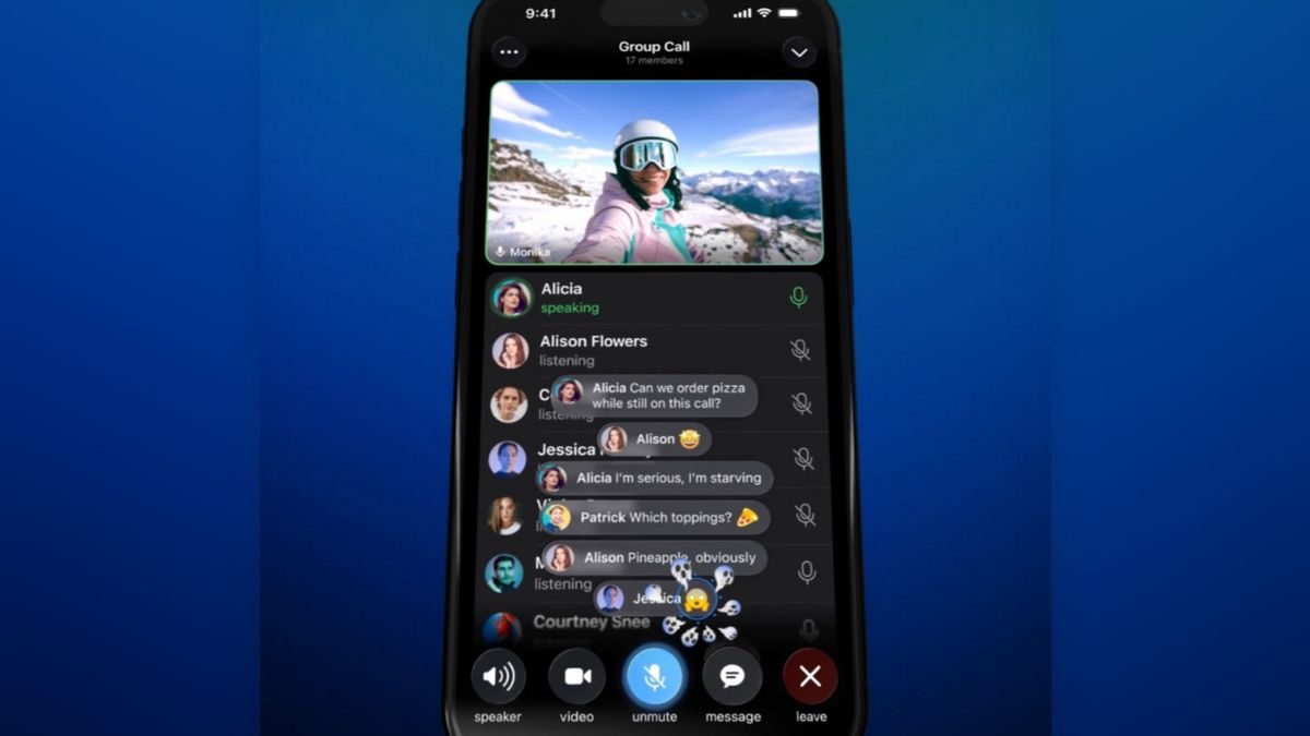 Telegram Launches Live Comments On Group Calls And New Chatbot AI Features