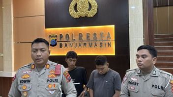 Pengemudi Mobil Merah yang ugal-ugalan Sampai Tabrak Petugas di Banjarmasin Ditangkap, Konsumsi Narkoba Zenith