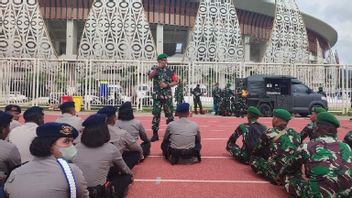 3,048人のTNI/警察官がジョコウィ大統領のジャヤプラ訪問を確保