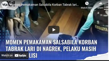 ビデオ:ナグレックのサルサビラ葬儀の瞬間ひき逃げ犠牲者、加害者はまだ警察に指名手配