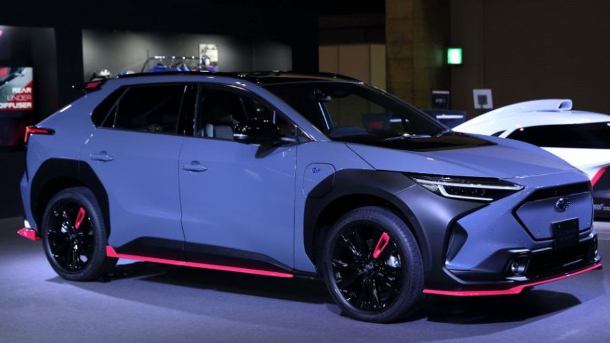 Starting From A Concept Car, Subaru Prepares To Present Solterra STI