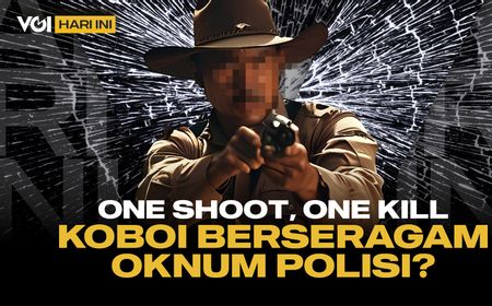 VOI Hari Ini: Dor, Oknum Polisi Jadi Koboi, Asal Tembak Pakai Peluru Uang Rakyat, Apa Penyebabnya?