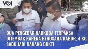 VIDEO: Dua Pengedar Narkoba Terpaksa Ditembak karena Berusaha Kabur, 4 kg Sabu Jadi Barang Bukti