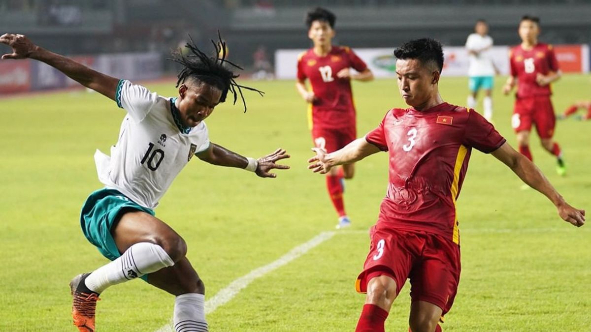 2022年 AFF U-19カップ グループA順位表 インドネシアはベトナム戦の引き分けで4位