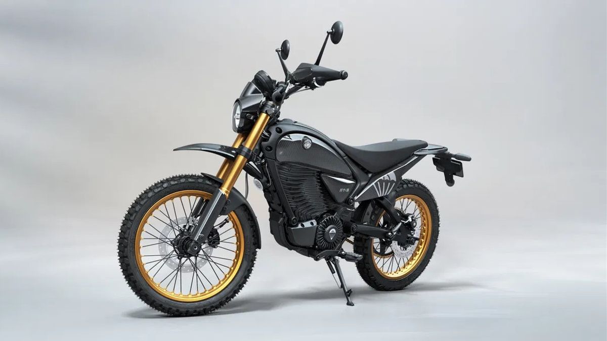 皇家恩菲尔德 展示 飞行 Flea S6 在 EICMA 2025, 斯克拉姆布勒式电动机