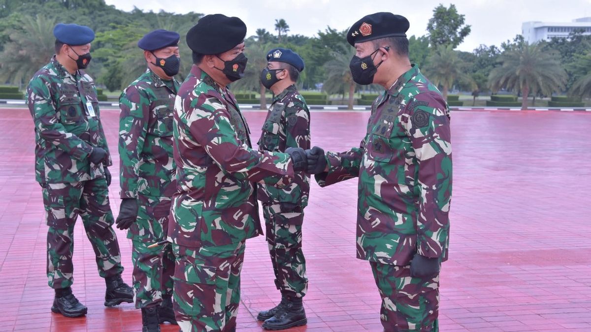 This Is A List Of 40 TNI Patis From Three Dimensions Who Have Been Promoted To One Level Higher