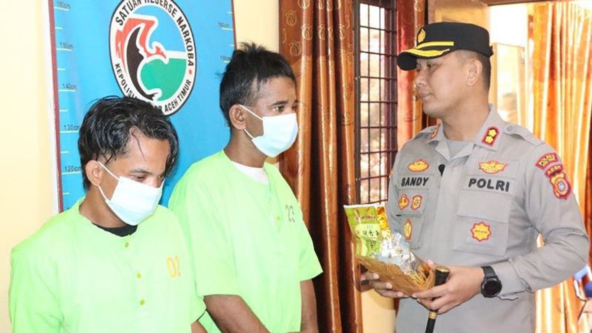 Pengedar Narkoba Jaringan Antarprovinsi Dibekuk di Aceh Timur