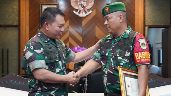 Gagalkan Peredaran 6,5 Kg Ganja, Babinsa Asal Bogor Diganjar Penghargaan Jenderal Dudung