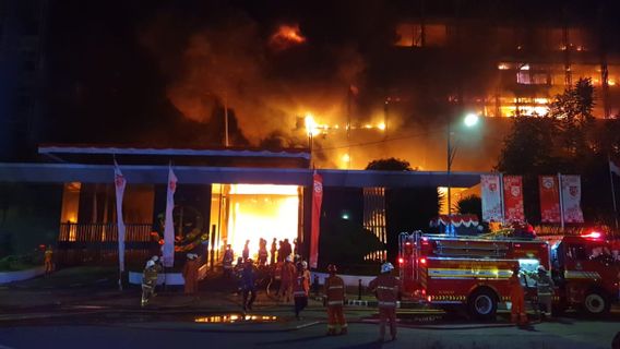 Kebakaran Besar di Kejaksaan Agung, Lokasinya di Gedung Utama