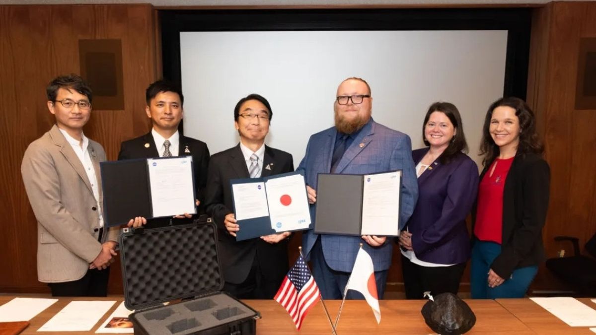 NASAがベンヌサンプルを日本の宇宙機関に配布