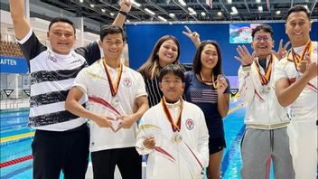 印度尼西亚运动员在柏林残疾人游泳世界系列赛中赢得8枚金牌