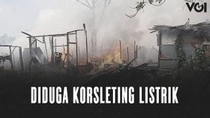 VIDEO: Lapak Barang Bekas di Cakung Jaktim Hangus Terbakar