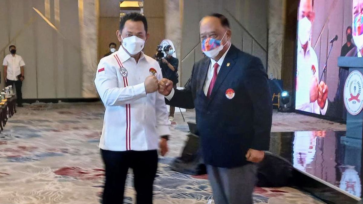 Inaugurer Listyo Sigit Prabowo En Tant Que Président De PB ISSI, C’est L’espoir De Marciano Norman