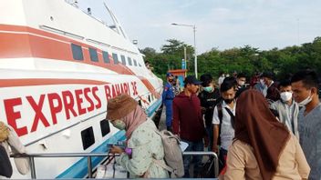燃油上涨的影响，丹戎班丹 - 邦加尔槿榔海洋快艇船票价格上涨15%
