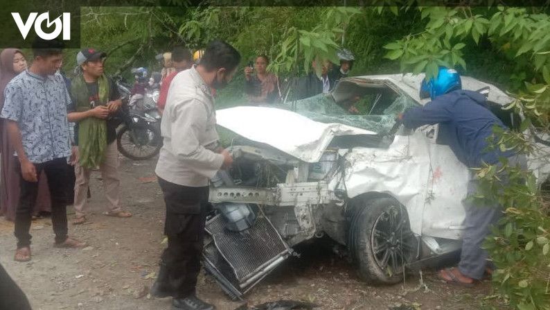 One Car In Lombok Accident, Three Dead And One Seriously Injured