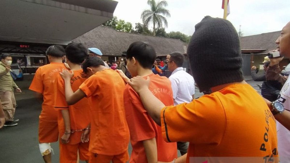 Rizki Youth Soft To Death After The Miras Festival, 5 Members Of The Cimahi Motor Gang Were Threatened With 15 Years In Prison