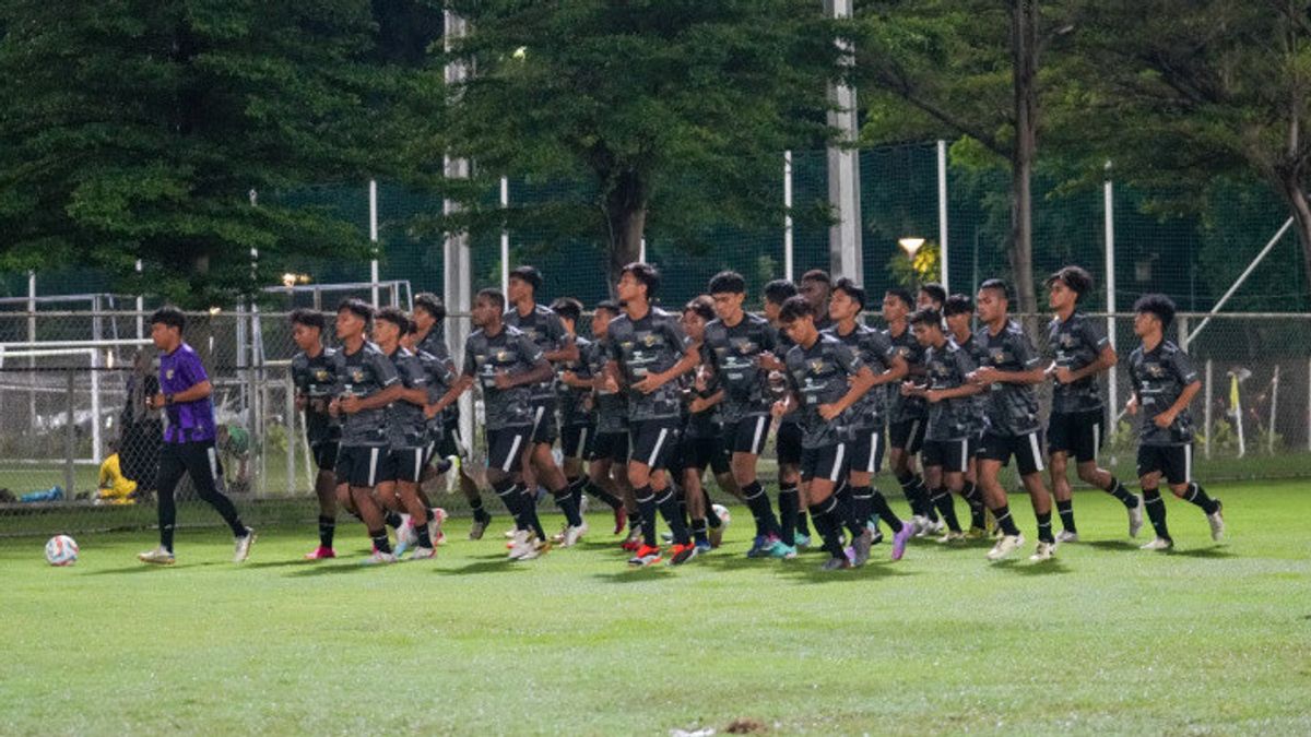 Indonesian U-20 National Team Undergoes Trial Against China U-20