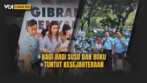 VOI Hari Ini: Gibran-Selvi Blusukan di Tangerang, Demo Sopir Jaklingko Tuntut Kesejahteraan