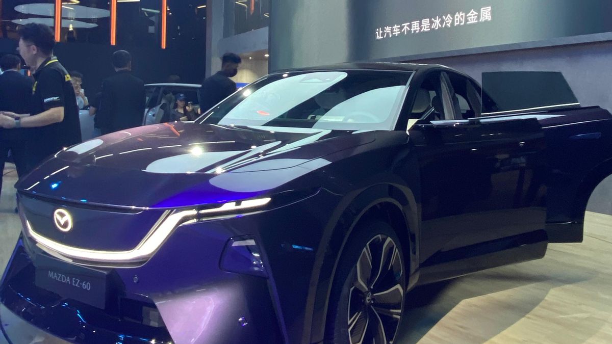 Success With EZ-6, Mazda Introduces EZ-60 At Auto Shanghai 2025 And This Is A Form From Close
