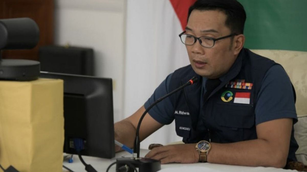 Ridwan Kamil Admet Que L’entrée De Depok-Bogor Dans Le Territoire Légal De La Police De Metro Jaya Est Un Défi Pour Gérer COVID-19