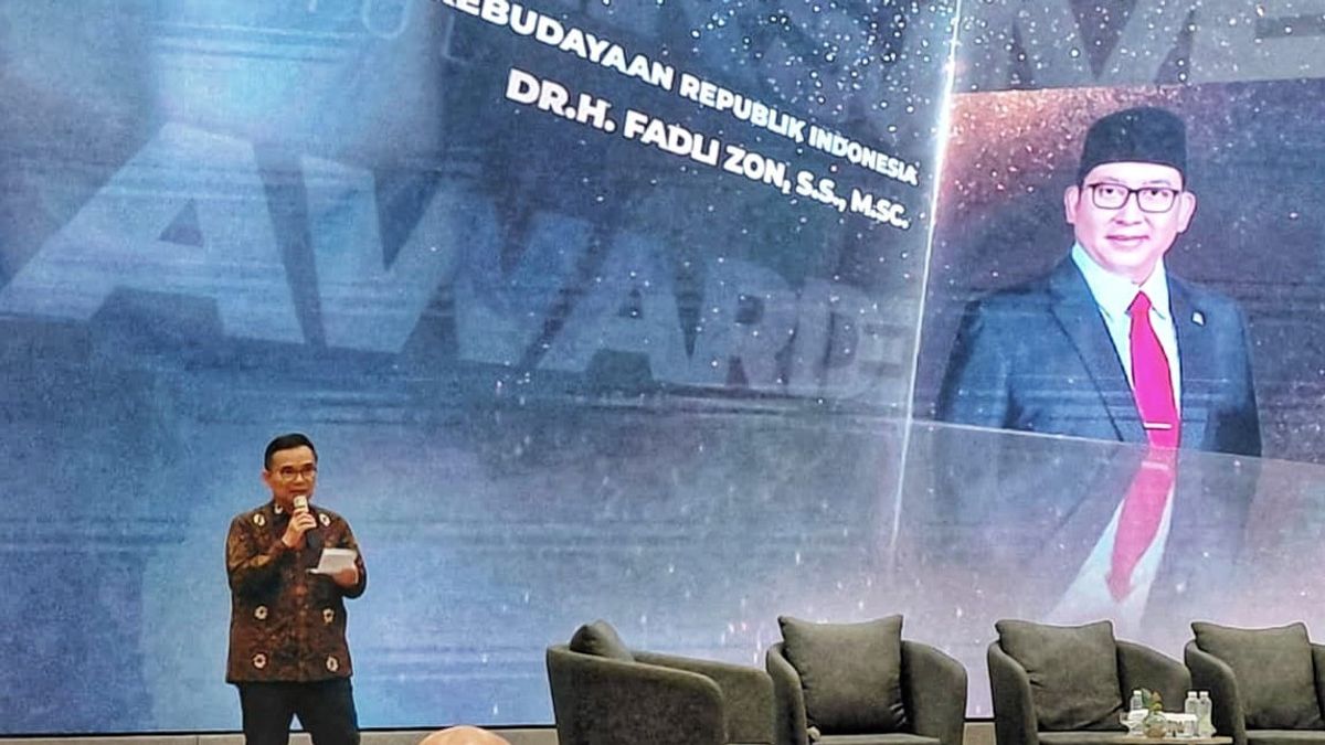 Menbud Fadli Zon Sebut Margono Djojohadikusumo Ajarkan Ekonomi adalah Medan Juang