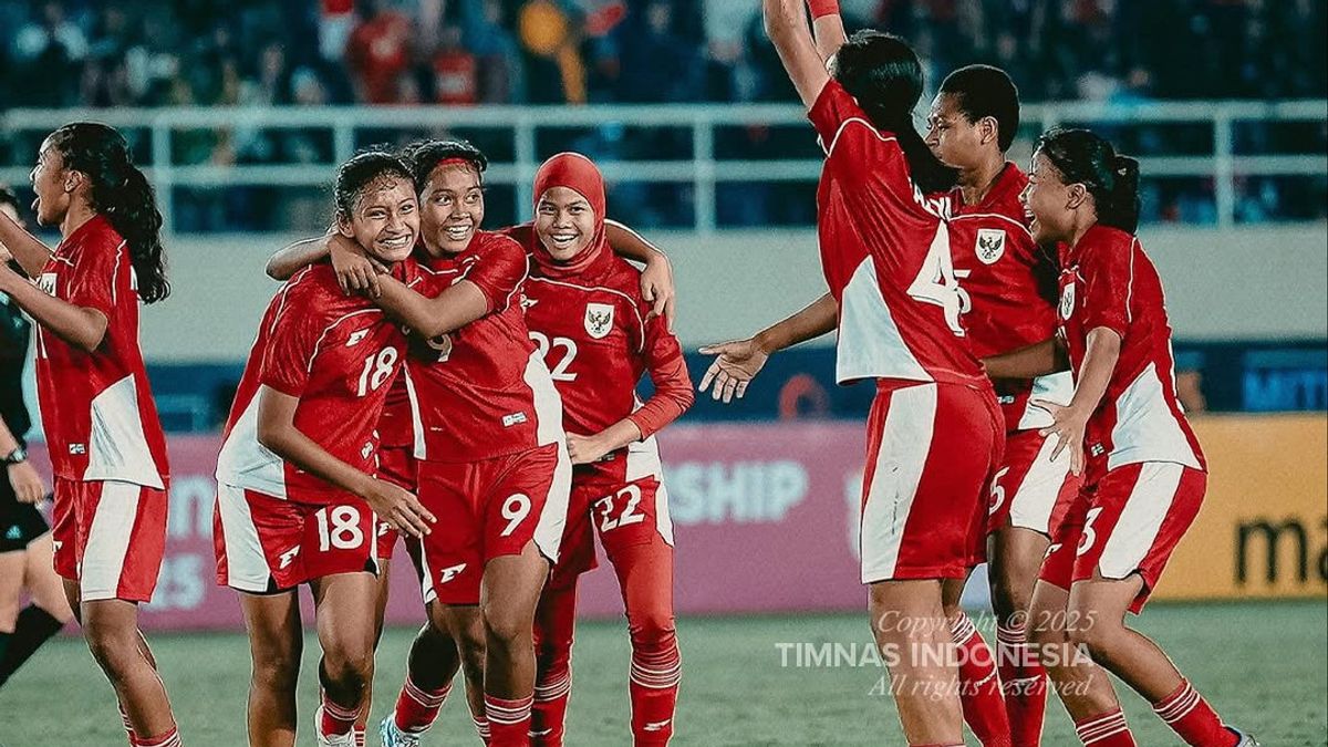 annage de la Coupe U-16 féminine de l’AFF 2025: L’Indonésie veut marquer l’histoire jusqu’à la finale du premier tour