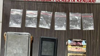 Nelayan Bawa Enam Paket Sabu di Konawe Dibekuk Anggota Polresta Kendari