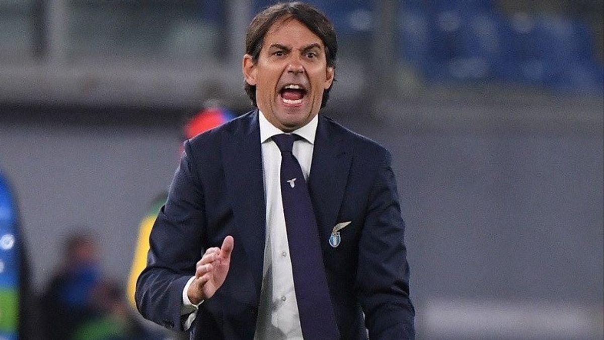 Même Si La Lazio A Battu Dortmund 3-1, Simone Inzaghi Ne Voulait Pas être Grand Sur Sa Tête
