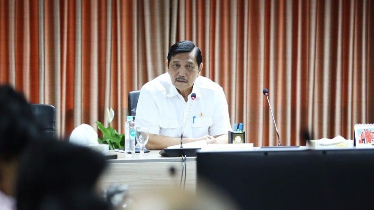 Luhut Asks For Tightening Of Labor Hours: I Suggest To The Minister Of Manpower Ida Fauziyah To Make Clear Regulations