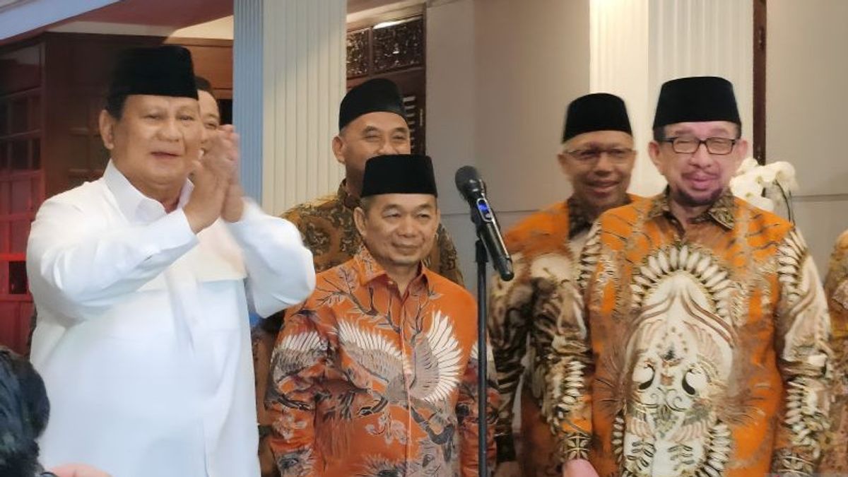 Prabowo : Bien que les pks aient eu des choix différents, nous restons amis