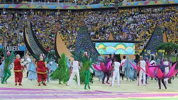 2014年世界杯的回忆：世界是我们的歌曲伴随着巴西最大的足球庆典