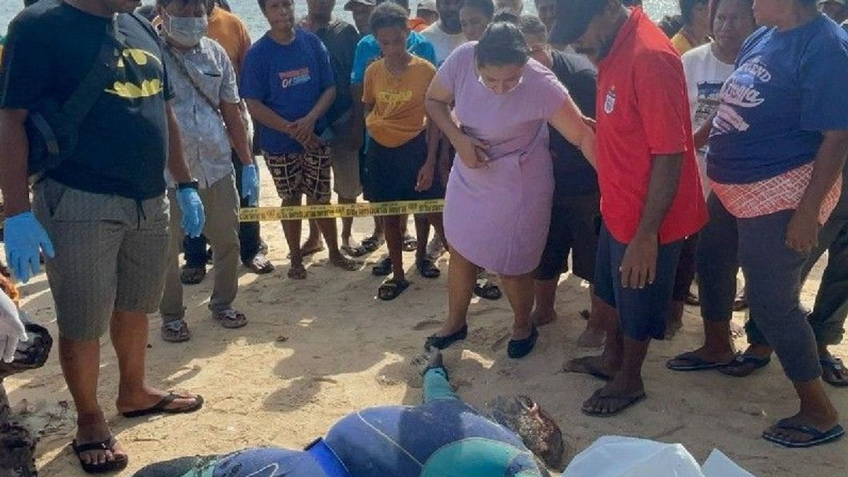 الجثة الحقيقية في شاطئ بي إس إي هي فيليب كارما ، الشرطة تطلب من العائلة الإذن بإجراء تشريح الجثة