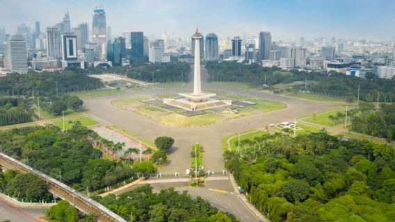 Les gens peuvent assister à la cérémonie d’anniversaire de 497e anniversaire de Jakarta à Monas, c’est la condition