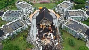 Kantor Gubernur Sulbar yang Hancur Dirusak Gempa Akan Kembali Dibangun, Pemerintah Pusat Kucurkan Anggaran Rp103 Miliar