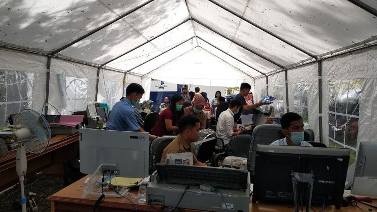 Sempat Diguncang Gempa, Pelayanan Publik di Sulawesi Barat Kini Mulai Berjalan