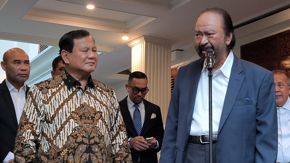 Surya Paloh Nyatakan NasDem Dukung Pemerintahan Prabowo-Gibran